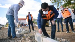 Hüsnü Karakaş mahallesi şehirleşiyor