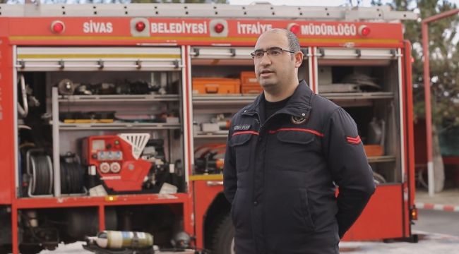 İtfaiye erleri, çektikleri kliple uyardı