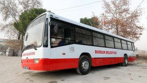 İzmir Büyükşehir Belediyesi, Burdur Belediyesi'ne otobüs hibe etti