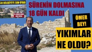 İzmir'deki yıkımlar ne oldu müdür bey?