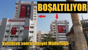 İzmir Emniyet Müdürlüğü boşaltılıyor