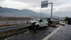 İzmir-İstanbul Otoyolu'nda feci kaza