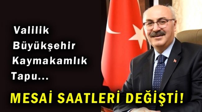 İzmir'de mesai saatlerine korona virüs ayarı