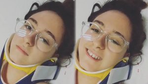 İzmirli İnci depremin ardından ilk kez yürüdü