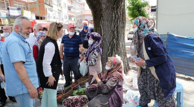 İzmit Çarşısı'na başvuru yağmuru