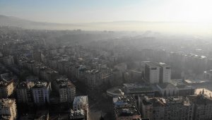 Kahramanmaraş'ta boş sokaklar havadan görüntülendi