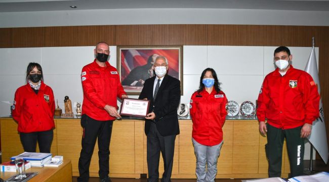 Karabağlar Belediyesi-AKUT işbirliği örnek oldu