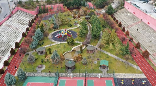 Keçiören'de son bir buçuk yılda 191 park yenilendi ve 30 yeni park yapıldı