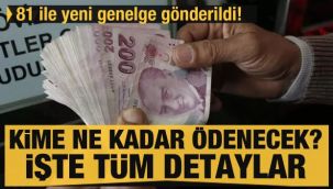 Kime ne kadar ödenecek? İşte tüm detaylar