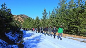 Kısıtlamalar öncesi son doğa yürüyüşünü gerçekleştirdiler