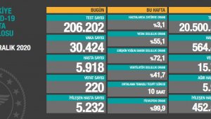 Korona virüsten 220 kişi hayatını kaybetti