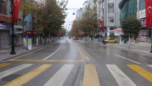Malatya sokağa çıkma kısıtlamasına uyuyor