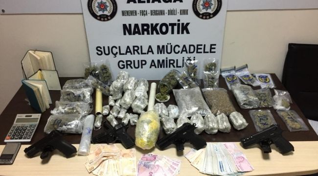 Menemen'de uyuşturucu operasyonu: 2 gözaltı