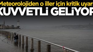 Meteoroloji uyardı: 5 gün yağış var