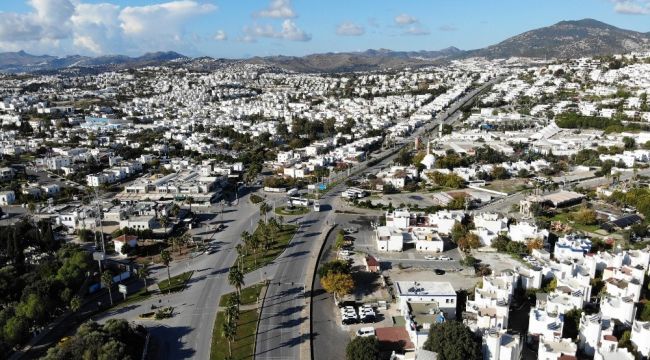 Milyonlarca turistin uğrak mekanı Bodrum'da sessiz gün