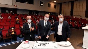 Muratpaşa Belediyesi, Emin Sözen'i İzmir'e uğurladı