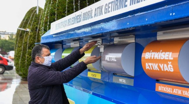 Muratpaşa'da mobil atık merkezlerinin sayısı artıyor