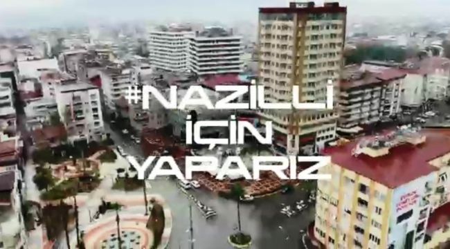 Nazilli Belediyesi'nden 1 dakikada 2020 paylaşımı