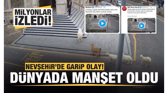 Nevşehir bu olayla dünyada manşet oldu!