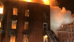 New York'ta korkutan yangın