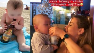 O bebek, anneden alındı