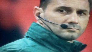 O ırkçı hakem görevden alındı