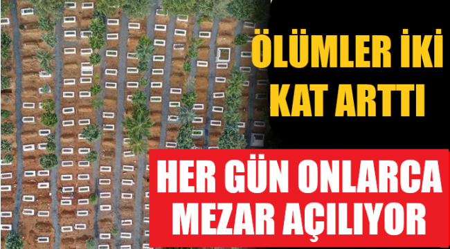 Ölümler iki katına çıktı