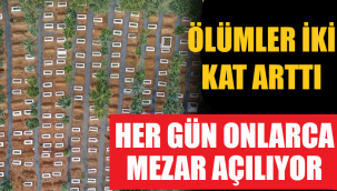 Ölümler iki katına çıktı