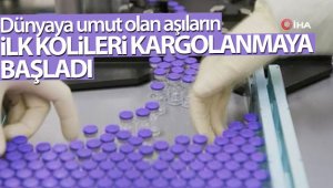 Pfizer-BioNTech'in aşılarının üretim süreci görüntülendi