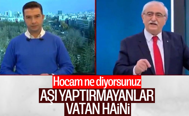 Prof. Dr. Sönmez: Aşı yaptırmam diyenler vatan hainidir