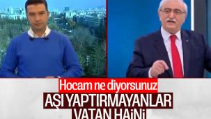 Prof. Dr. Sönmez: Aşı yaptırmam diyenler vatan hainidir
