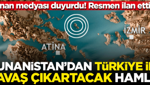 Resmen ilan ettiler... Yunanistan'dan savaş çıkartacak hamle