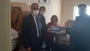 Saray'da 170 öğrenciye tablet desteği