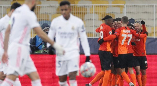 Shakhtar Donetsk, Real Madrid'i yine yendi