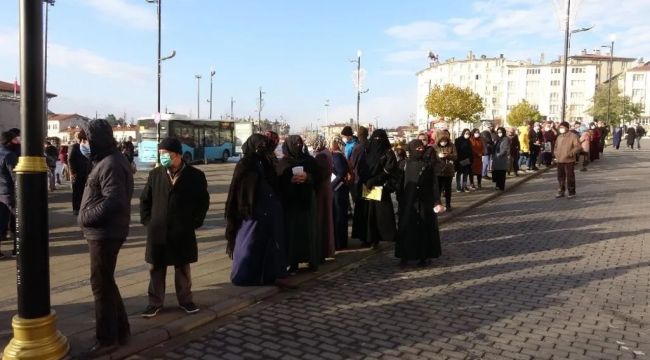 Sivas'ta korkutan kuyruk