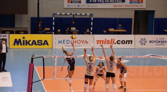 Sultanlar Ligi: Aydın BBS:3 - Sistem9 Yeşilyurt:2