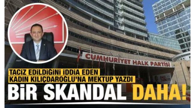 Taciz soruşturması! Kılıçdaroğlu'na mektup gitti