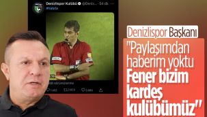 Tepkiler gelince başkan açıklama yaptı