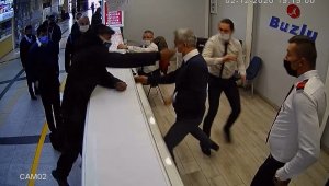 Terminaldeki dehşet anları kamerada