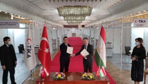TİKA'dan Tacikistan'a modern fuarcılık desteği
