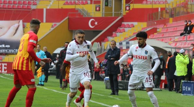 Trabzon, Kayseri'den tek puan çıkardı