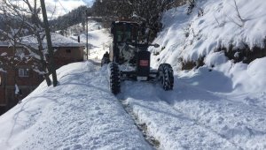 Trabzon'da 102 mahalle yolu kar nedeniyle ulaşıma kapandı
