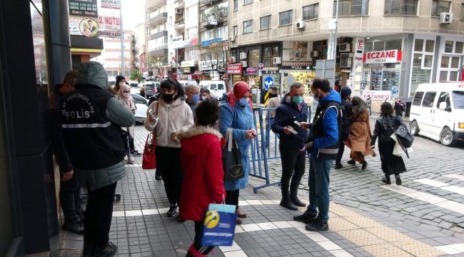Trabzon'un en işlek caddelerinde HES Kodu uygulaması sürüyor