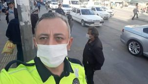 Trafik polisi koronaya yenik düştü