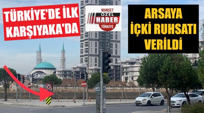 Türkiye'de ilk! Yeşil alana içki ruhsatı verdiler