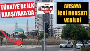 Türkiye'de ilk! Yeşil alana içki ruhsatı verdiler