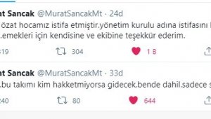 Ümit Özat istifa etti