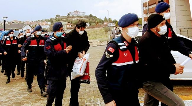Urla'da devlet malını satanlara tutuklama