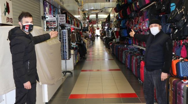 Yabancılar Çarşısı esnafında umutlu bekleyiş