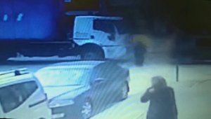 Yaşlı kadın ölüme böyle yürüdü